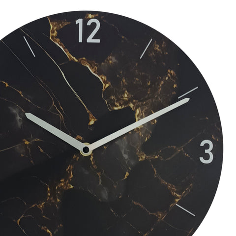 Reloj Negro Muralia 30 x 30 cm