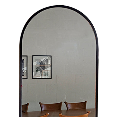Espejo ovalado Negro Australia 31X71 cm