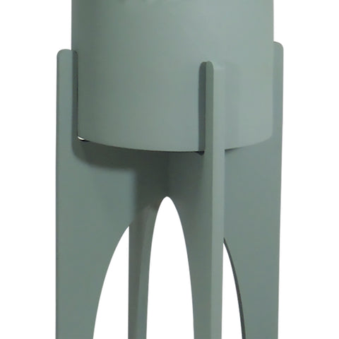 Maceta Industrial Verde  25 x 69 cm