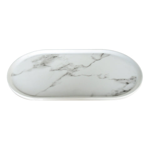 Bandeja Carrara Blanco 44x24x2 cm