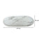 Bandeja Carrara Blanco 44x24x2 cm