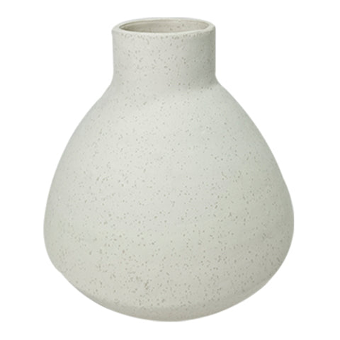 Florero cono Blanco alma 18 x 18 x 18 cm