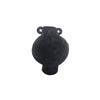 Florero Anfora Negro Rutico 19.5X25 cm