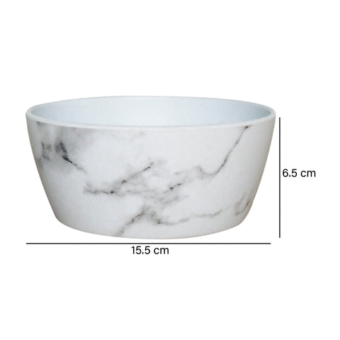 Bowl Carrara Blanco 15.5x15.5x6.5 cm
