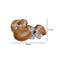 Escultura Perro Acostado Pets 26x18x14.5 cm