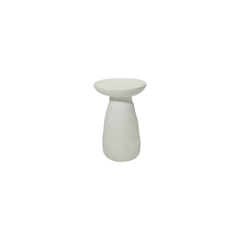 Portavela cono Blanco alma 10 x 10 x 15.5 cm