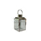 Farol Metal Plata Milan 13.5x24.5 cm