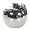 Escultura Manzana Plata Dinastía 9.5 x 9 cm