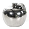 Escultura Manzana Plata Dinastía 9.5 x 9 cm