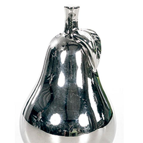 Escultura Pera Plata Dinastía 8 x 13 cm