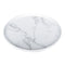 Plato pando grande Carrara Blanco 28x28x1.7 cm
