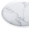 Plato pando grande Carrara Blanco 28x28x1.7 cm
