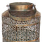 Farol metálico Oro Sultan 18x29.5 cm
