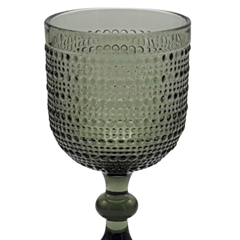 Copa Puntos vidrio Gris Baccarat 9x9x16.4 cm