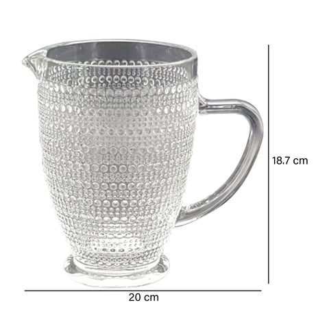 Jarra Puntos vidrio Transparente Baccarat 13x20x18.7 cm