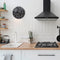 Reloj Cooking Time Negro Amsterdam 30 x 30 cm