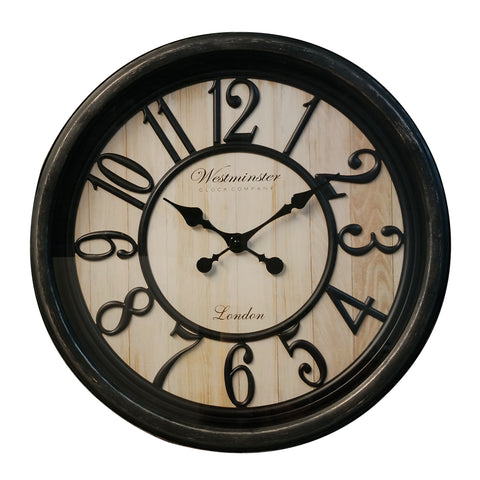 Reloj Beige Suiza 40 x 40 cm