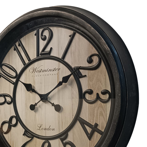 Reloj Beige Suiza 40 x 40 cm