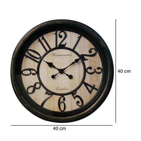 Reloj Beige Suiza 40 x 40 cm