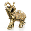 Escultura Elefante Oro Mystical 21.5 x 11 x 21 cm