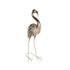 Escultura flamingo Oro Sultan 27x16x64 cm