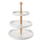 Torre 3 Pisos Blanco Utilitarios 30x30x38 cm