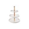 Torre 3 Pisos Blanco Utilitarios 30x30x38 cm