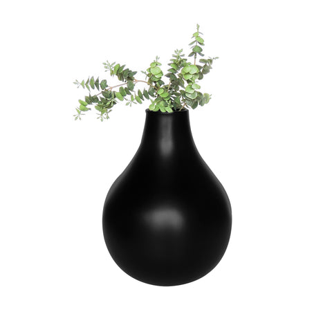 Jarrón Negro Home 27X36 cm