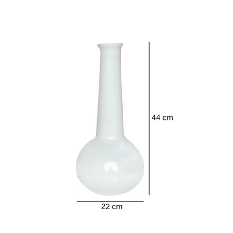 Jarrón Blanco Home 27X36 cm