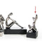 Escultura Mujer Plata Corpo 14 x 23 cm