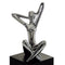 Escultura Mujer Plata Corpo 14 x 23 cm
