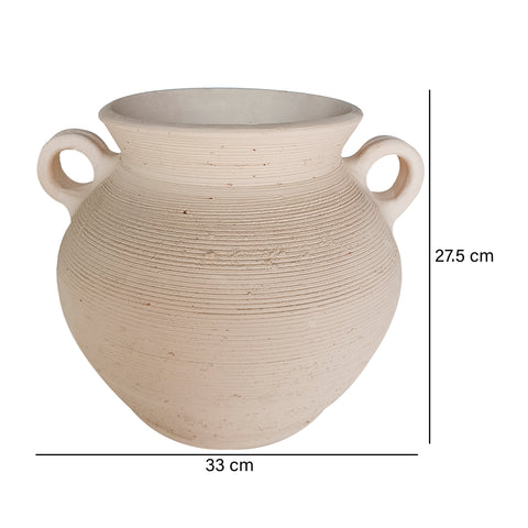 Matera Anfora Beige Tatacoa 33X27.5 cm