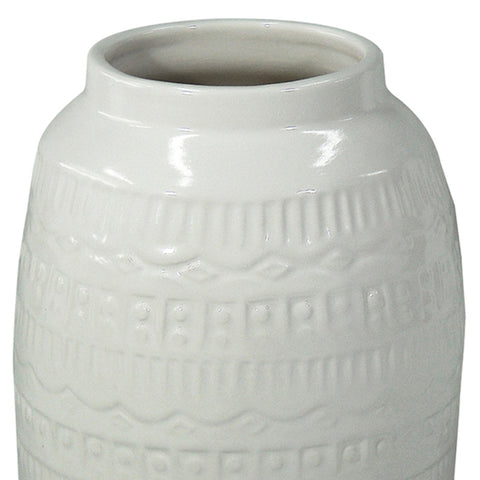 Jarrón Blanco Origen 18X19cm