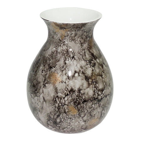 Jarrón Gris Emperador 22X26 cm