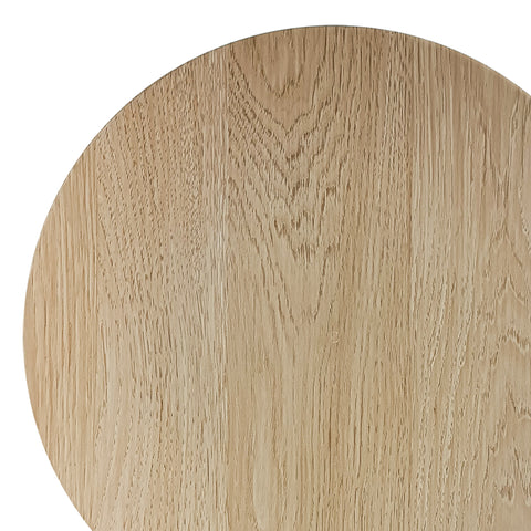 Base de Plato Madera Beige Esencia 33 x 33 x 1.7 cm