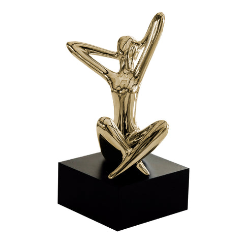 Escultura mujer Oro Corpo 14 X 23 cm