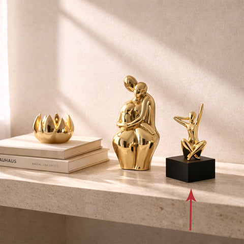 Escultura mujer Oro Corpo 14 X 23 cm