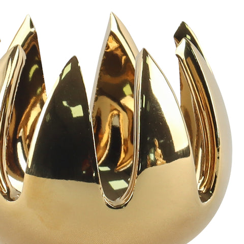 Portavela Oro lotto 7.5 x 7.5 x 6 cm