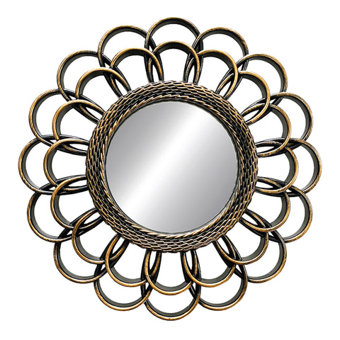 Set x3 espejos flore loto Bronce Shine 25x2x25 cm