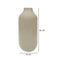 Florero Ankara Beige 13 x 13 x 32 cm