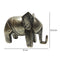 ESCULTURA ELEFANTE ARABIA 17X12.5CM COBRE
