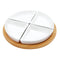 Pasantera Circulo Dividido Blanco Utilitarios 25.5x25.5x4.2 cm