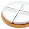 Pasantera Circulo Dividido Blanco Utilitarios 25.5x25.5x4.2 cm