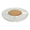 Pasantera Circulo Blanco Utilitarios 30x30x2.3 cm
