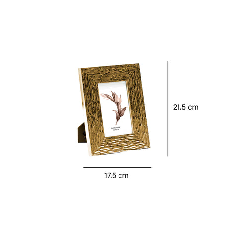 Portarretrato Oro Mukali 17.5x2x21.5 cm