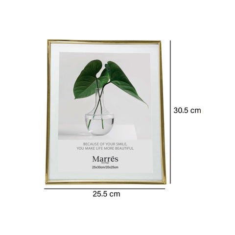Portarretrato Oro Shine 25.5 x 1 x 30.5 cm