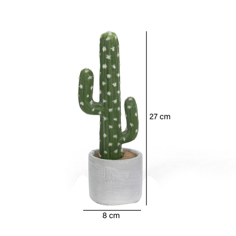 Matera Cactus Redondo Verde Garden 9X27cm