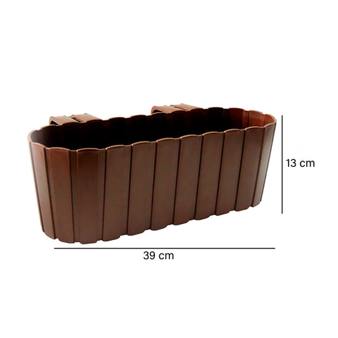 Maceta Café Garden 39 x 21.5 x 13 cm