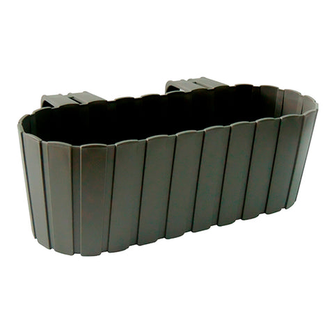 Maceta Gris Garden 39 x 21.5 x 13 cm