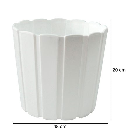 Maceta Blanco Garden 20 x 18 cm